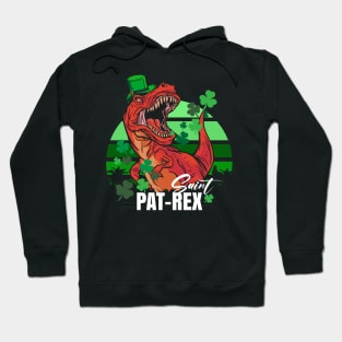 Saint Patrick’s Day Pat-REX funny Hoodie